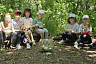 В саратовском лесу прошли первые гонки улиток